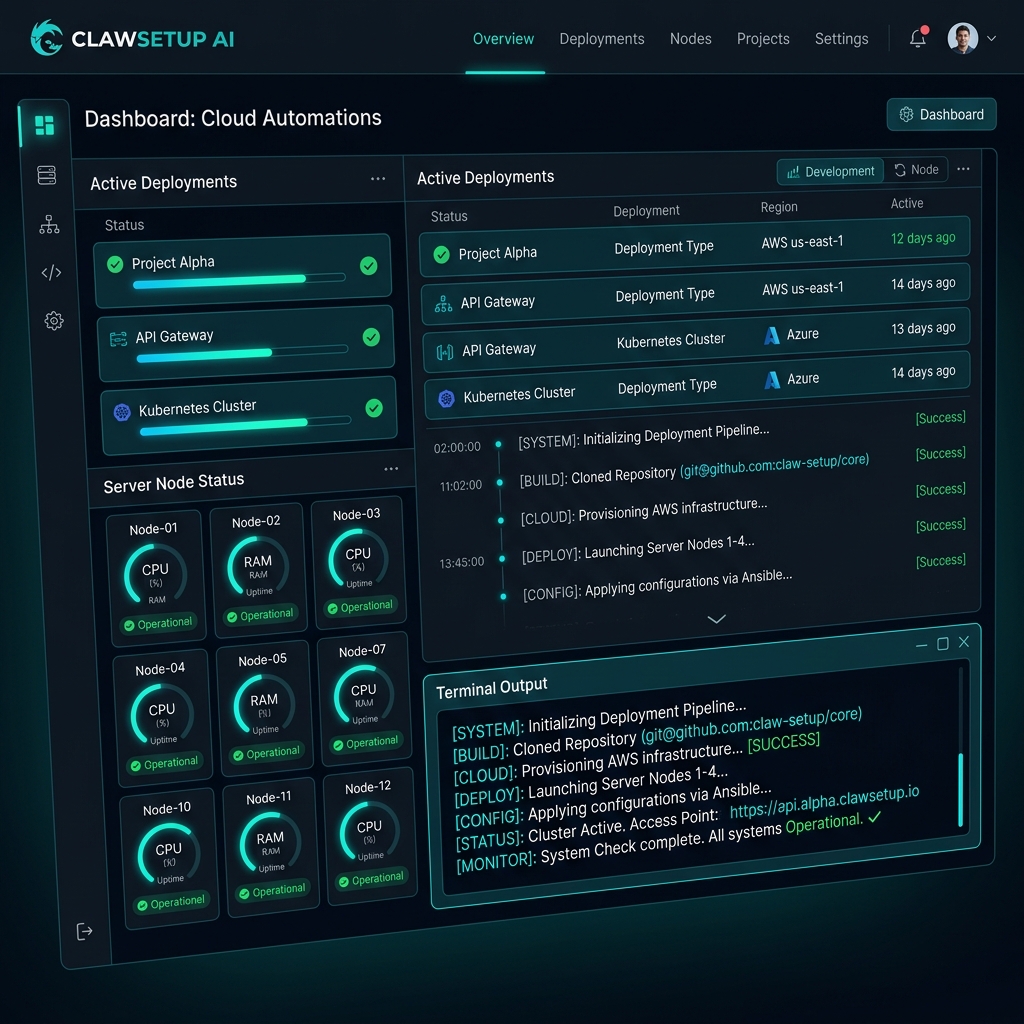 ClawSetup AI platform